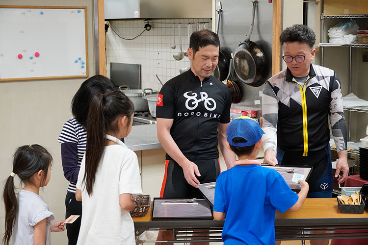 子ども食堂開催の様子