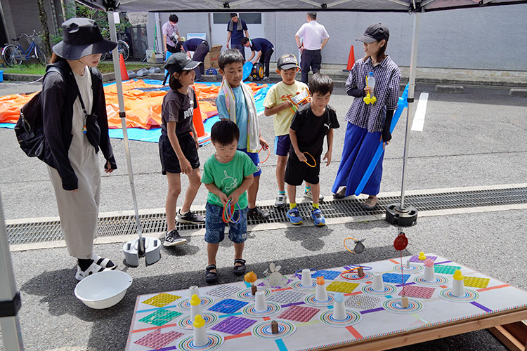 子ども食堂開催の様子