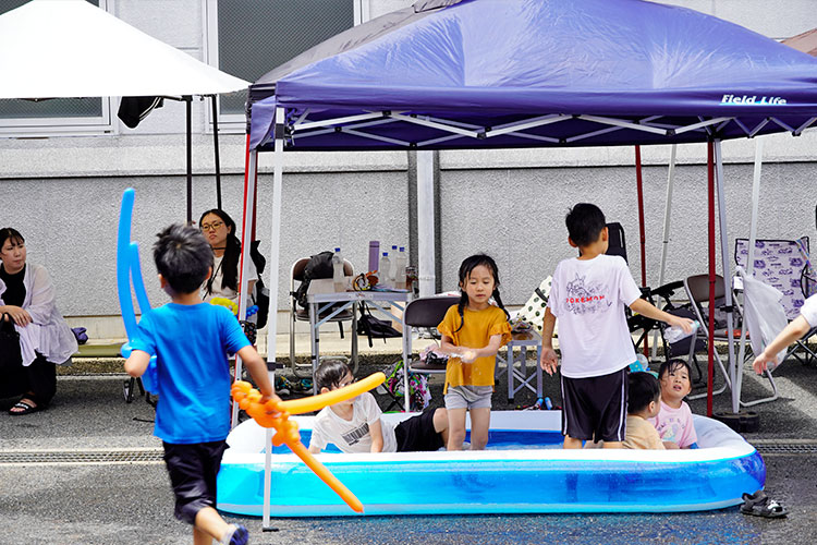 子ども食堂開催の様子