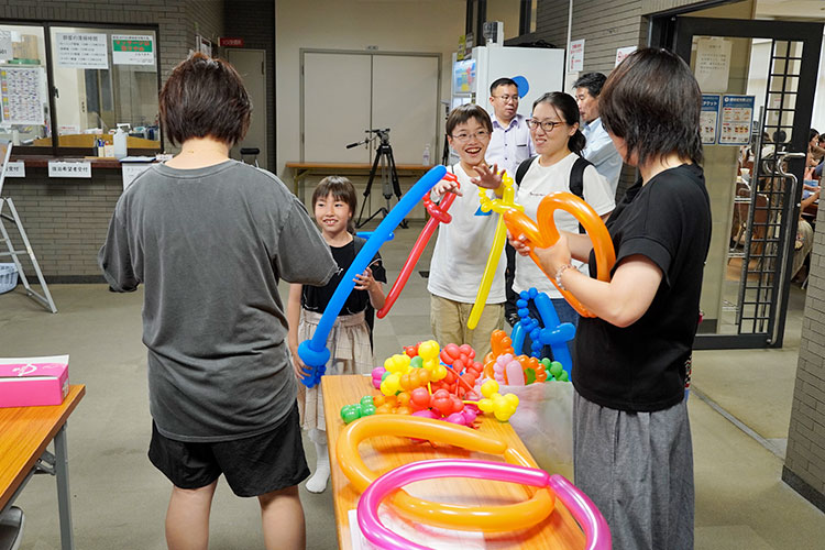 子ども食堂開催の様子